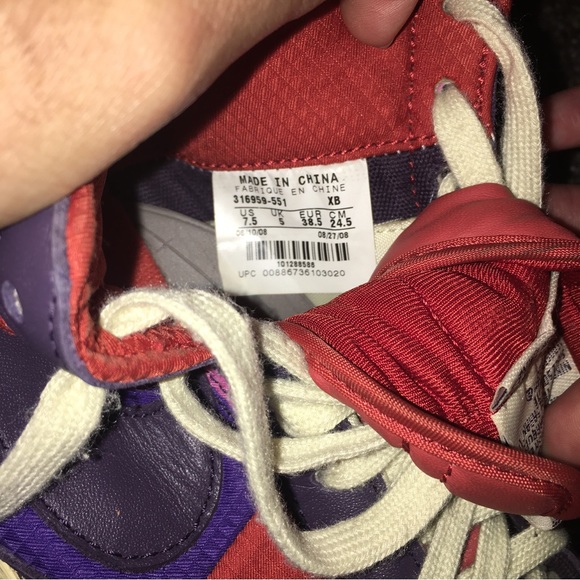 Nike Women's Blazer Mid Premium Pink Fire Dragon - Picture 6 of 9